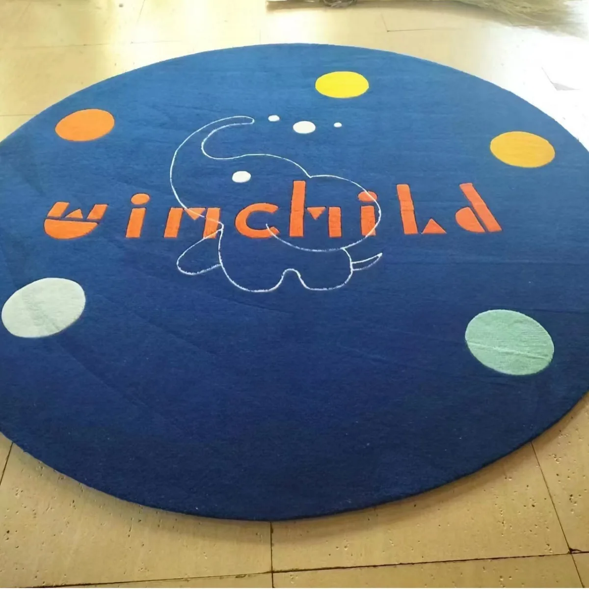 Early Childhood Education Kindergarten Picture Book Library Handmade Carpet Kindergarten Nursery Indoor Cartoon Carpet