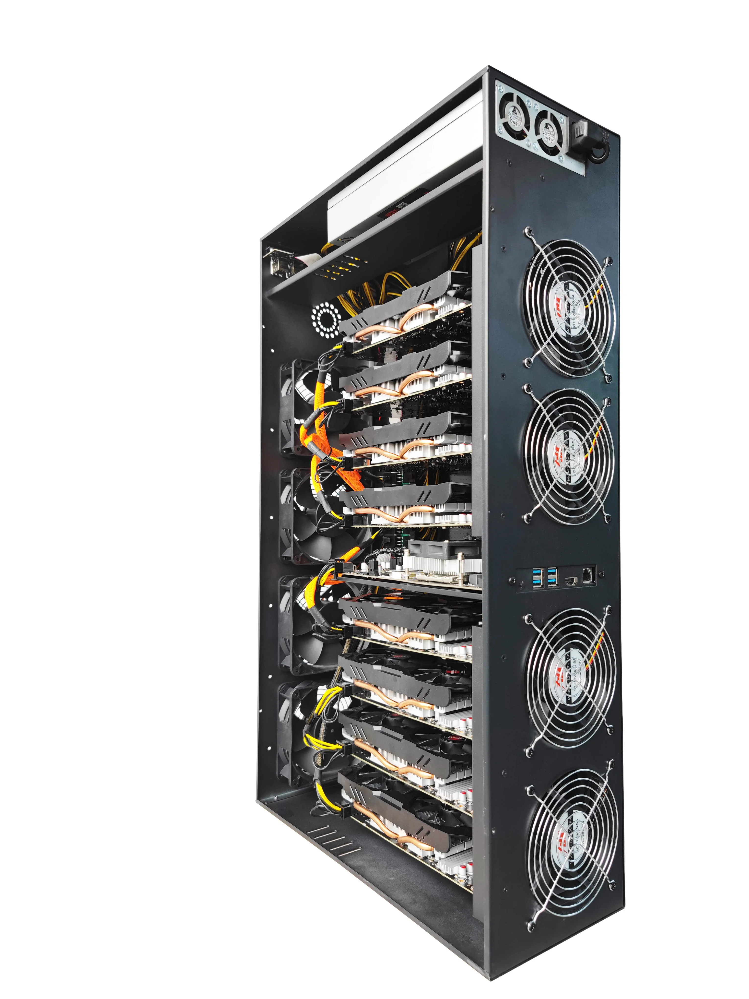  Графическая карта для майнинга 8 GPU RX580 устройство эфириума B85 ETH 240MH/s