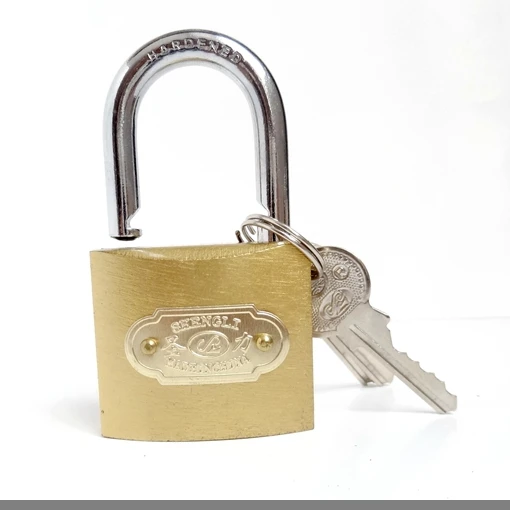 high quality imitate brass arc type padlock