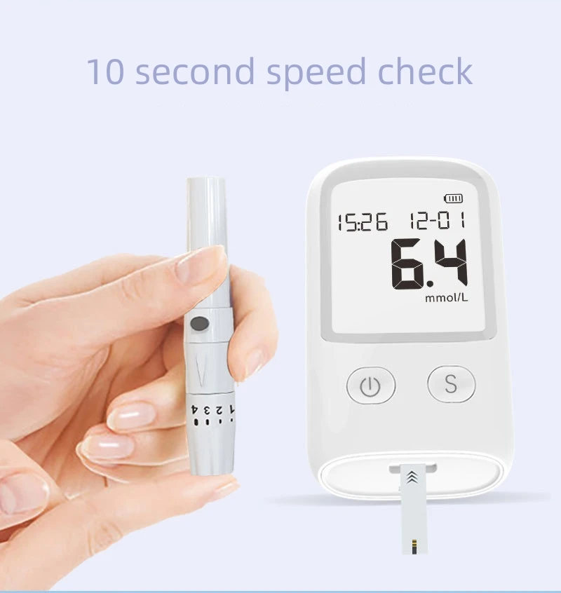 Medical Blood Ketone Meter Glucometer Starter Kit Meter Blood Glucose Monitor for Home Hospital