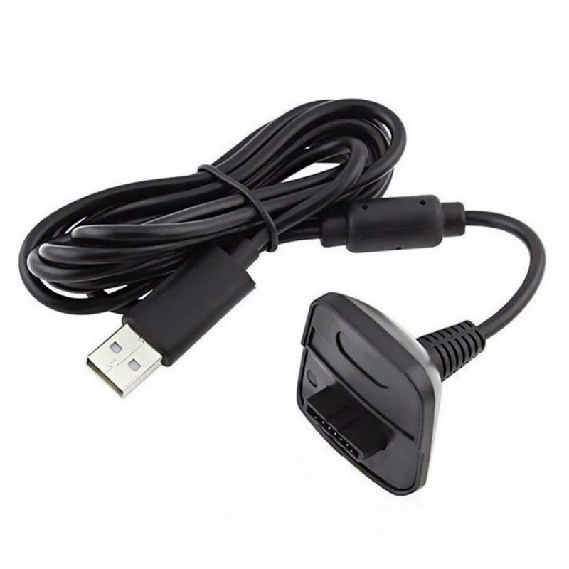USB Charging Cable For Xbox 360 Wireless Game Controller Gamepad Joystick Power Supply Charger Cable game cables 1.5M length