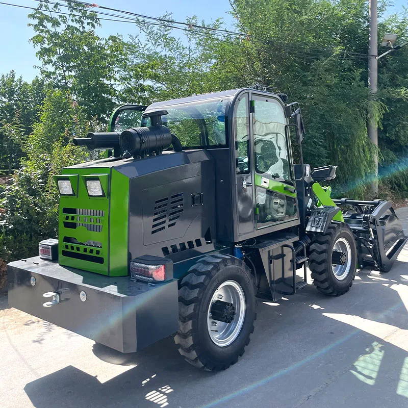 FREE SHIPPING telehandler telescopic loader High quality With Bucket hot sale front end loader for sale