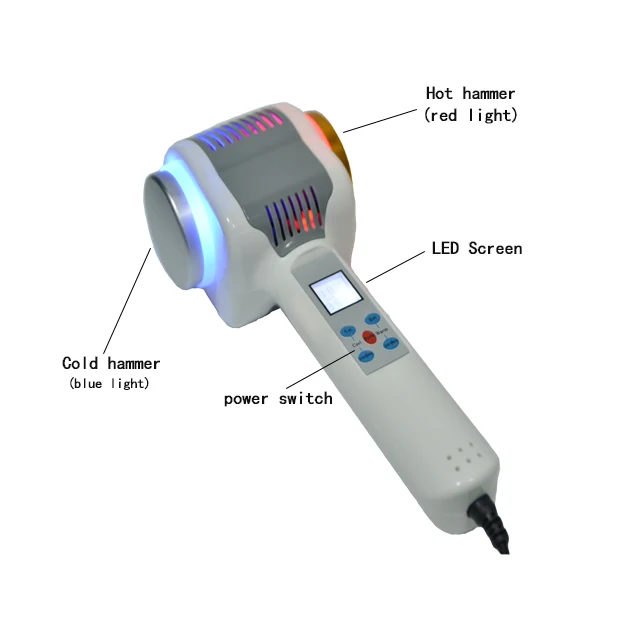 2022 Home Use Cool Lifting Skin Care Device Machine Hot And Cold Facial skin rejuvenation solution tightening Massager