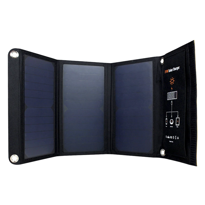 portable 80w 18v solar panel charger for camping