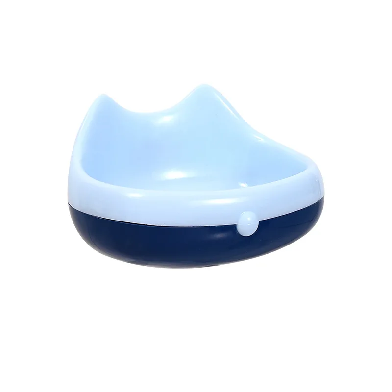 Cartoon wall-mounted soap box, no need to punch holes, with suction tray, double drain