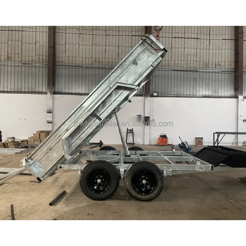 3500 кг 10x5 10x6 12x6 тандемный самосвал с сетчатой клеткой и рампой