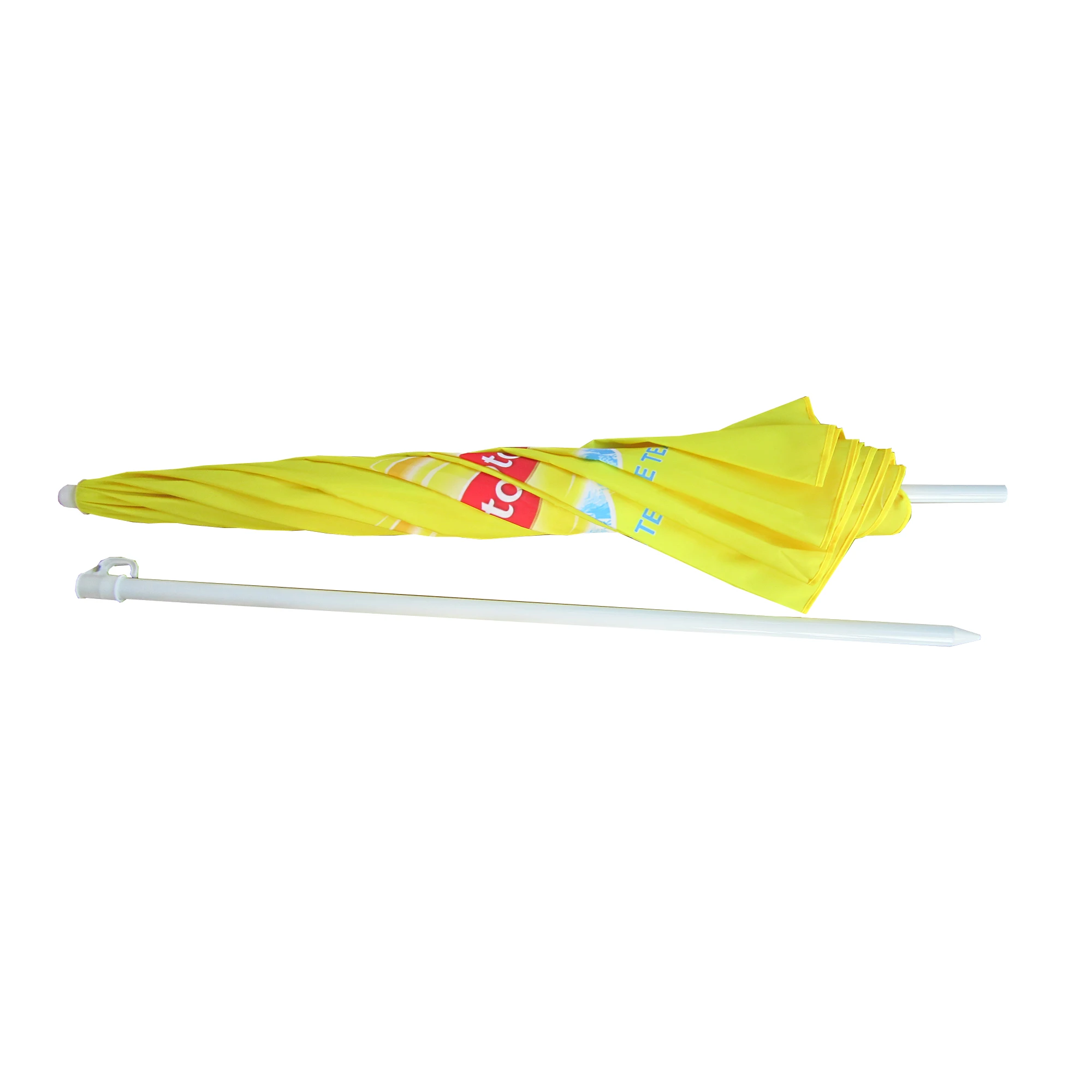 advertising beach sun umbrella with logo