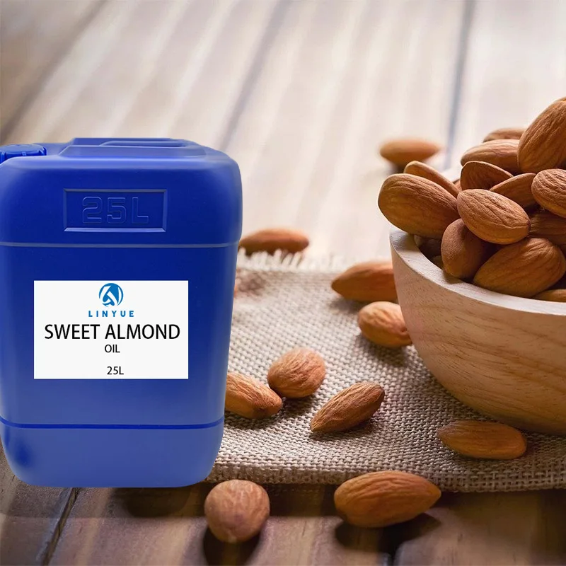 Wholesale & bulk 25kgs Sweet Almond  oil blue bottle with great quality and affordable price