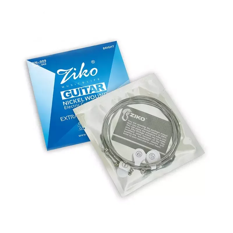 High Quality Simple Guitar Accessories Specifications 6 Strings Set Coated Acoustic Guitar Strings