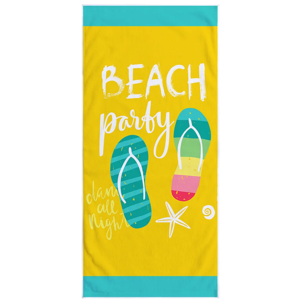 Fruit Designs Digital Print Mandala Recycled Microfiber Swimming Gym Beach Towel