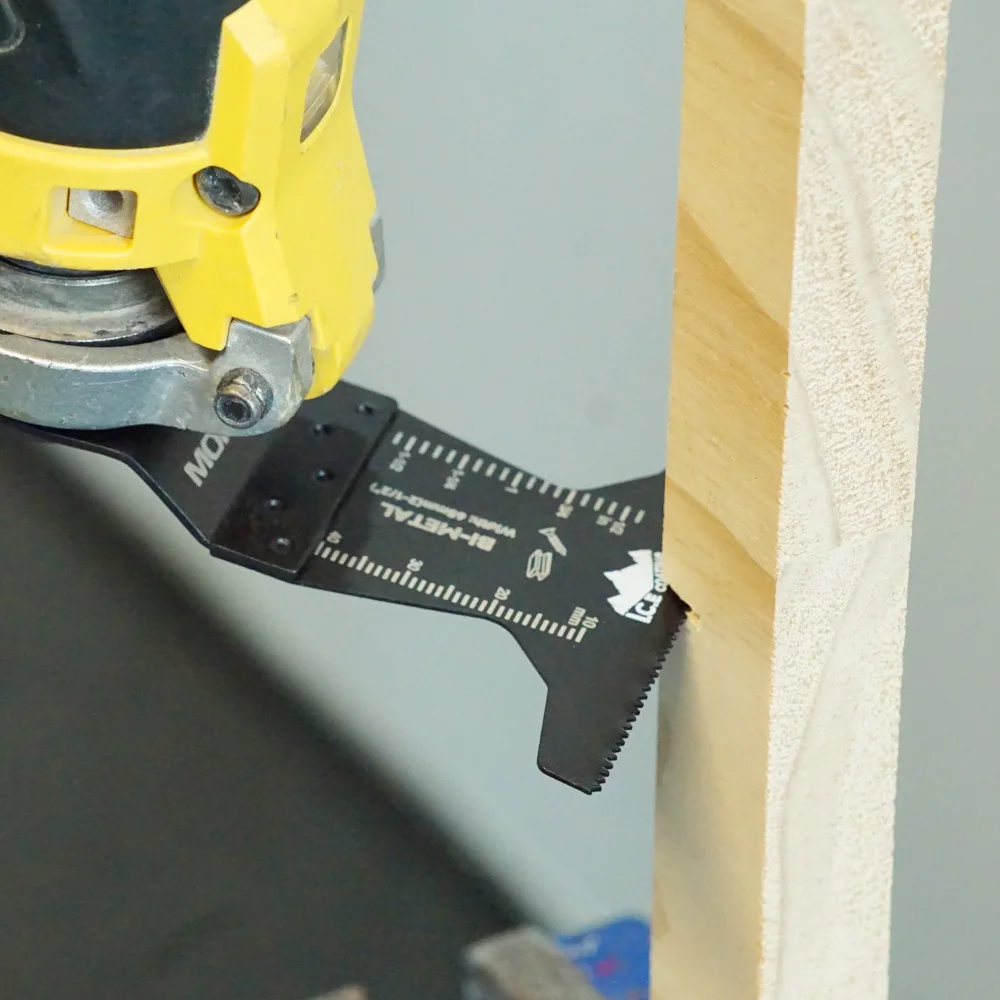 ICE coating Quick Release bi metal Oscillating Saw Blade For Wood Cutting Metal Multi Tool Blades