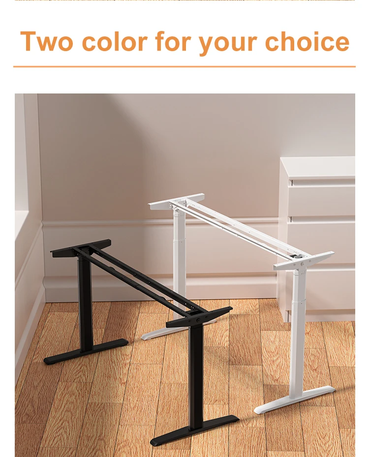 Home Office Table Electric Vertical Elevating Office Table Adjustable Frame 110V/230V Fourth gear memory Control