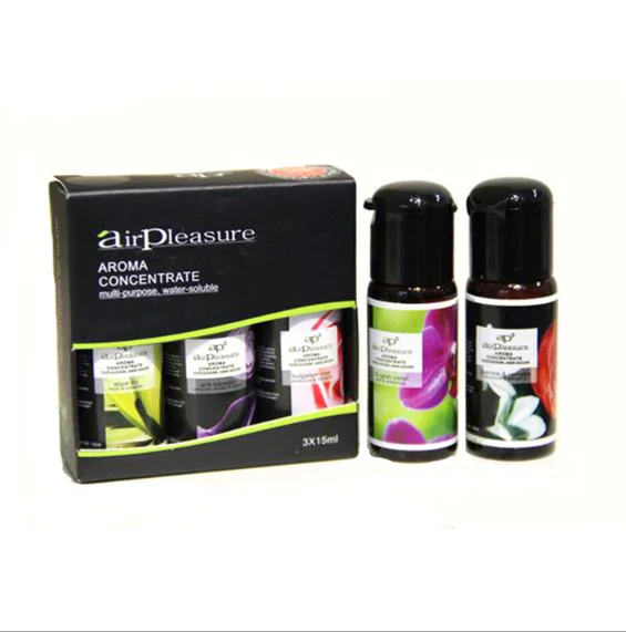 Китай, заводская цена, розовое эфирное масло, упаковка 3*15 мл, водорастворимые натуральные эфирные масла