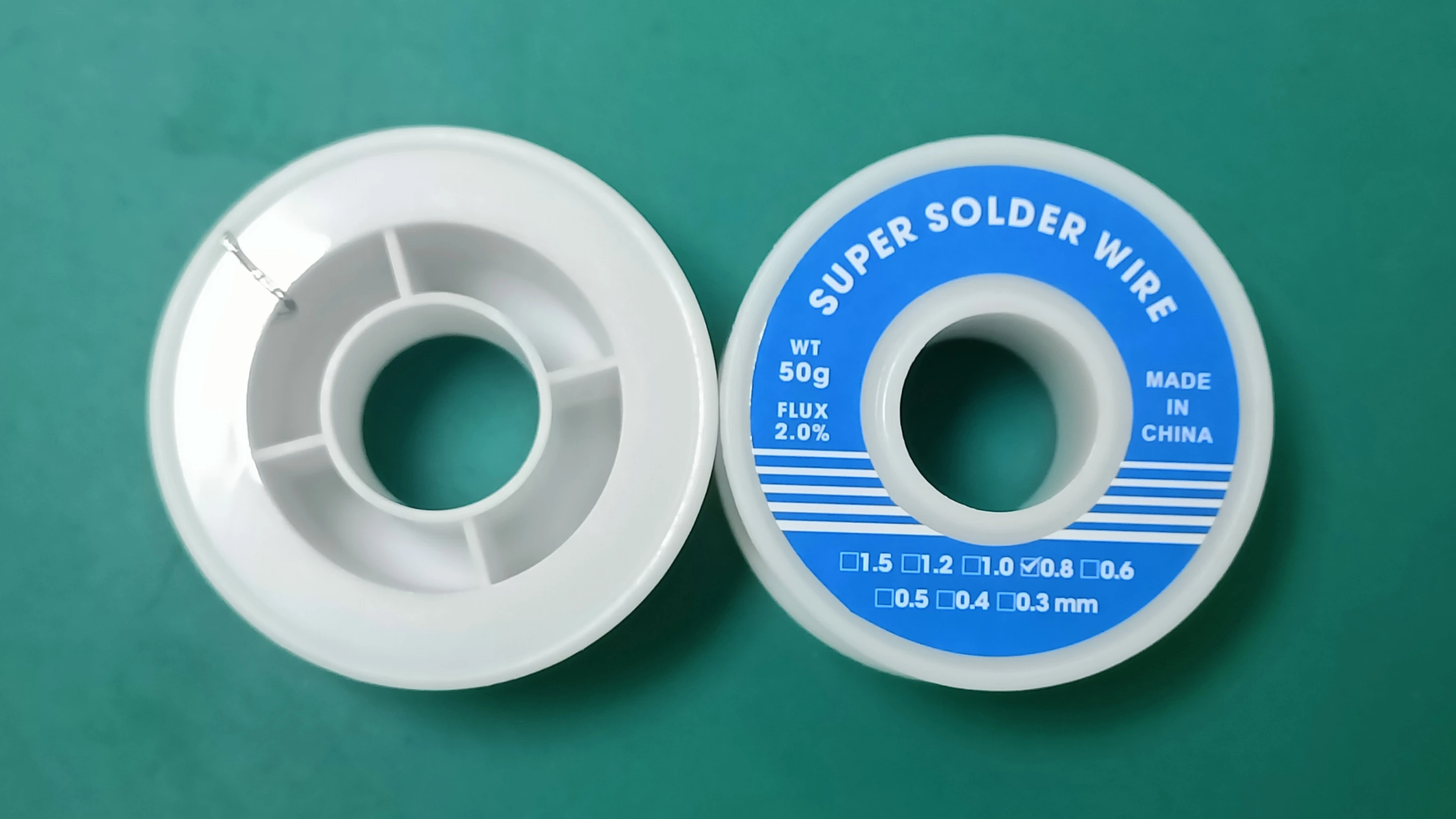 XYB 60/40 Solder Core Wire 0.8mm Waterproof Tin Wire Solder Very little residue solder wire