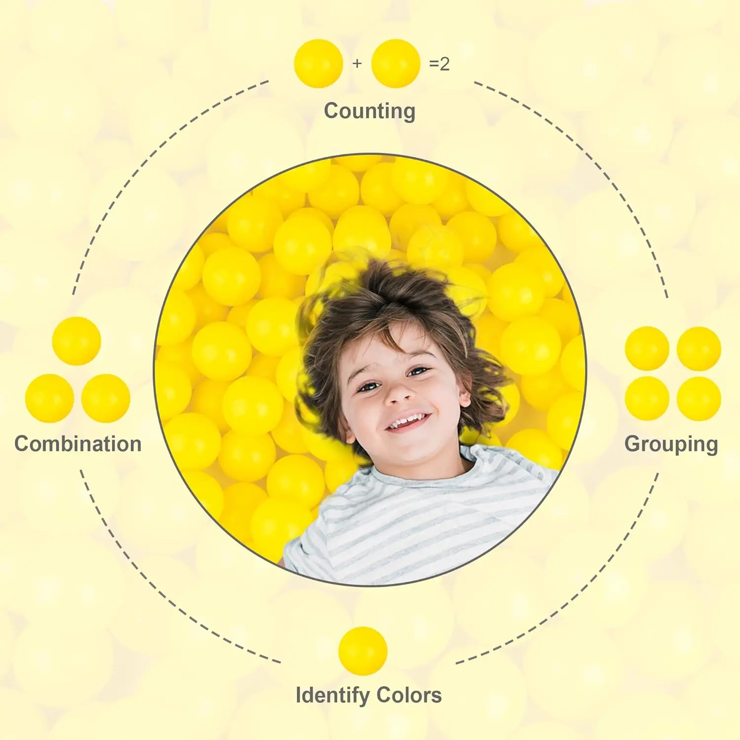 Super Safe Super Soft Super Fun Ball Crush Proof Plastic Ball