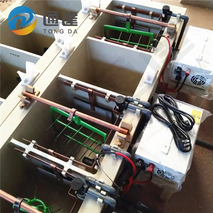 Galvanizing equipment titanium anodizing rack chroming machine for sale