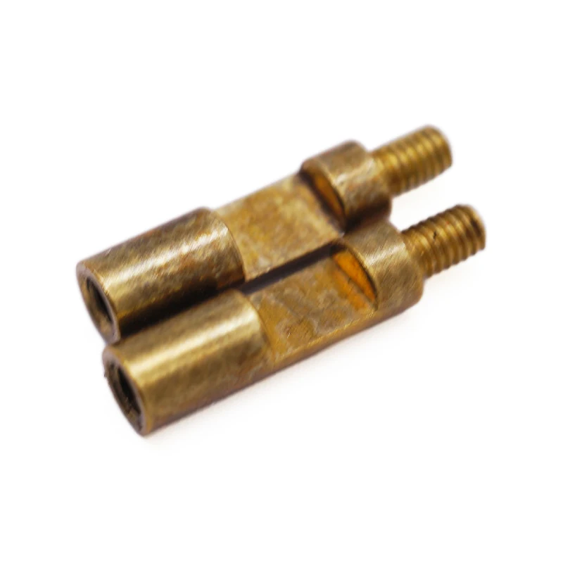 cnc parts OEM customized Threaded Fasteners Machine Processing Brass Locking Pin Shaft Couplings cnc spare parts