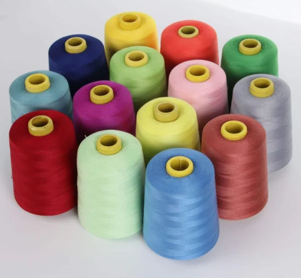 High Quality 100% Polyester Sewing Thread 20/3 30/3 40/3 40/2 for Mattress Tape Edge Sealing Thread