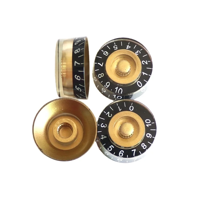 New Arrival Guitar Volume Knob Black-Brown Guitar Knobs for Lp Guitar