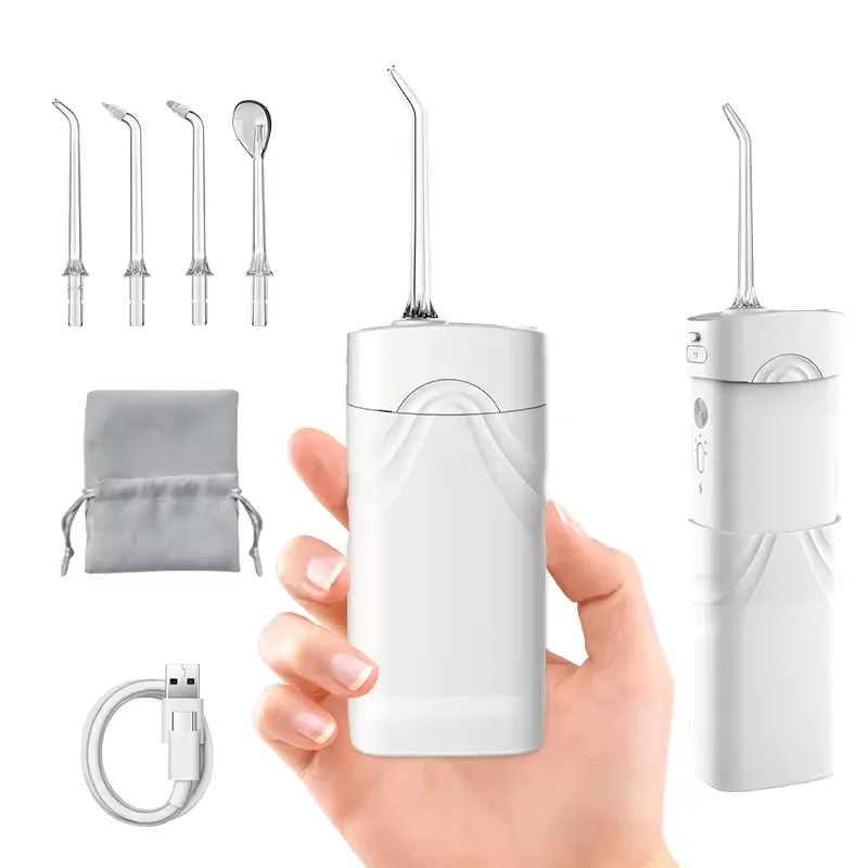 IPX7 USB Rechargeable Portable Tooth Cleaner Cordless Electric Mini Dental Jet Oral Irrigator Water Flosser For Outdoor Use