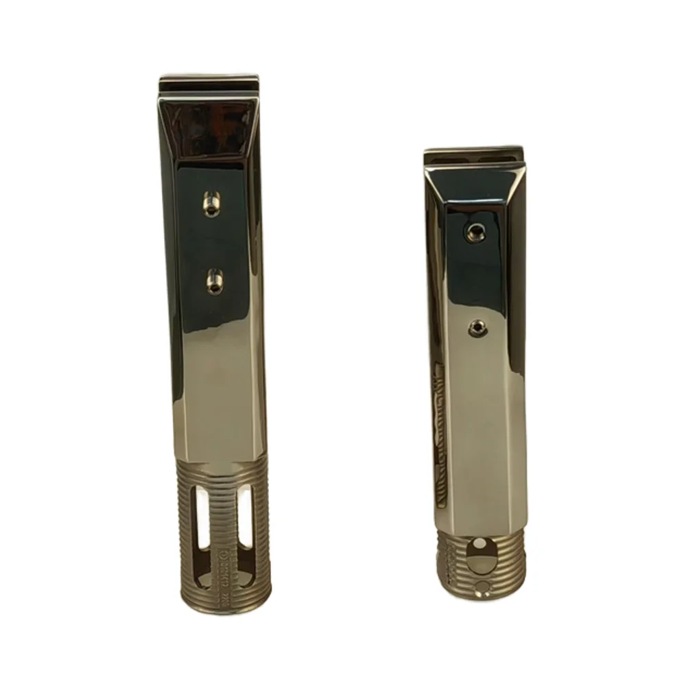 Heavy Duty Glass Clamp Square Spigots Pool Fence Spigot Balustrade Railing Balcony Floor steel casting service Grounding clamp