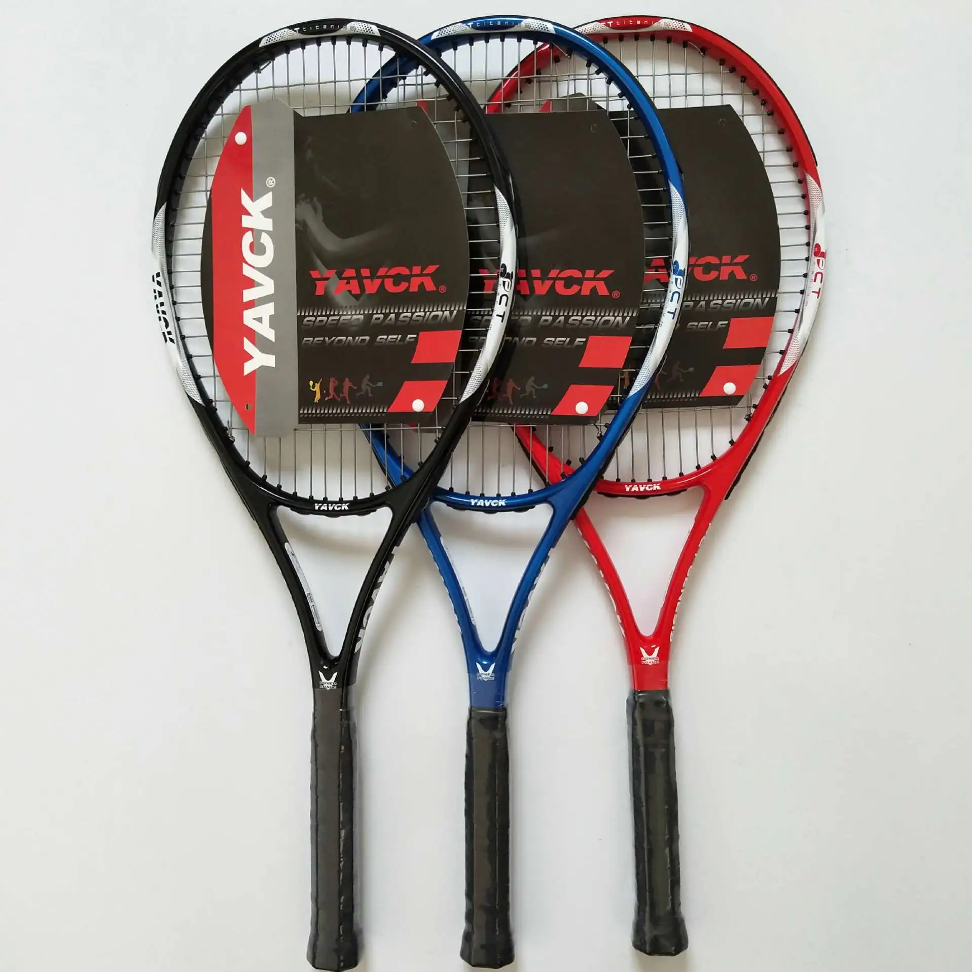 High Quality Wholesale Customizable Super Light Aluminum Alloy Oxford Nylon Strings Tennis Racket