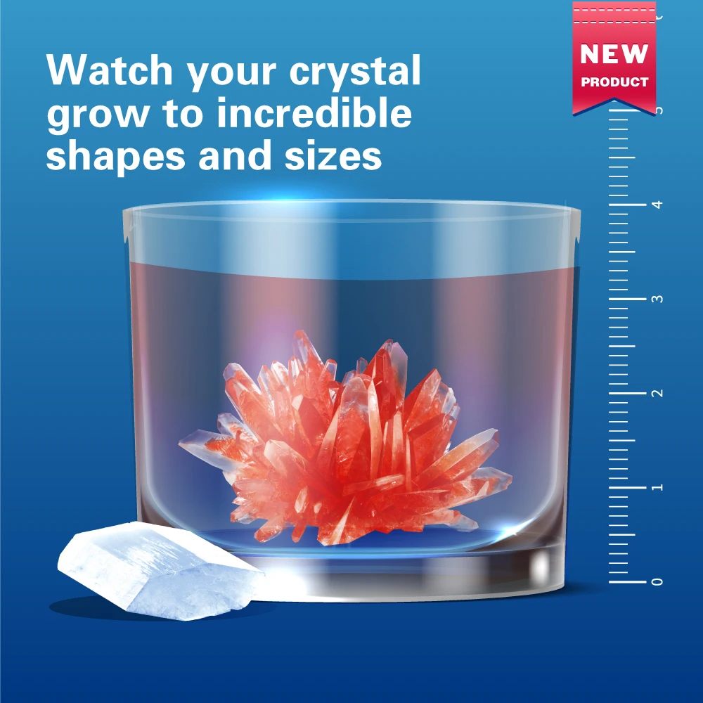 DIY STEM Educational  Toys for Kids Chemistry Toys for Kids Gifts Ages 8-14 Year Old Crystal Science Kit for Kids