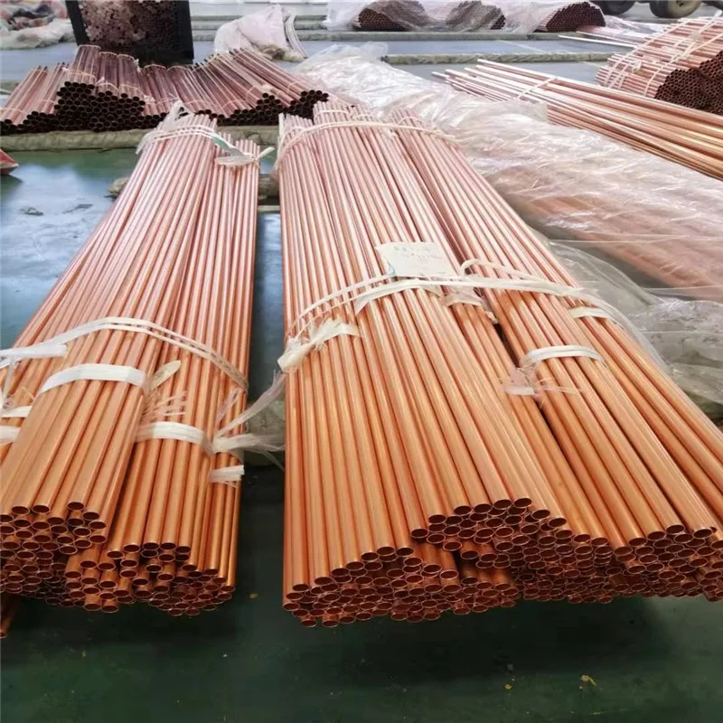 China Wholesale Copper Straight ASTM C10100 C10200 Copper Tubes / Copper Pipes