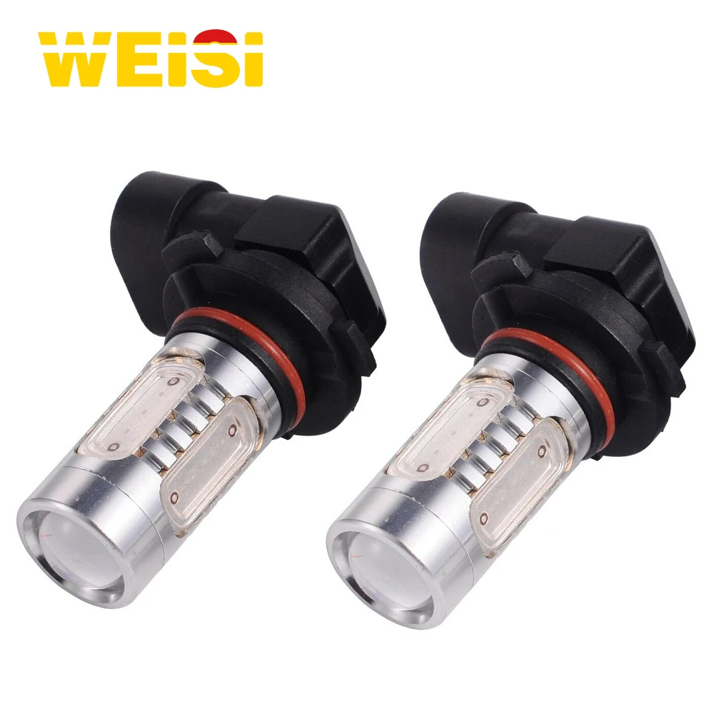 HB3 9005 HB4 9006 светодиодные противотуманные фары H8 H11 H4 H10 H7 COB 7,5 Вт 12 в 6000k Автомобильные дневные ходовые огни, противотуманные фары H8 H9