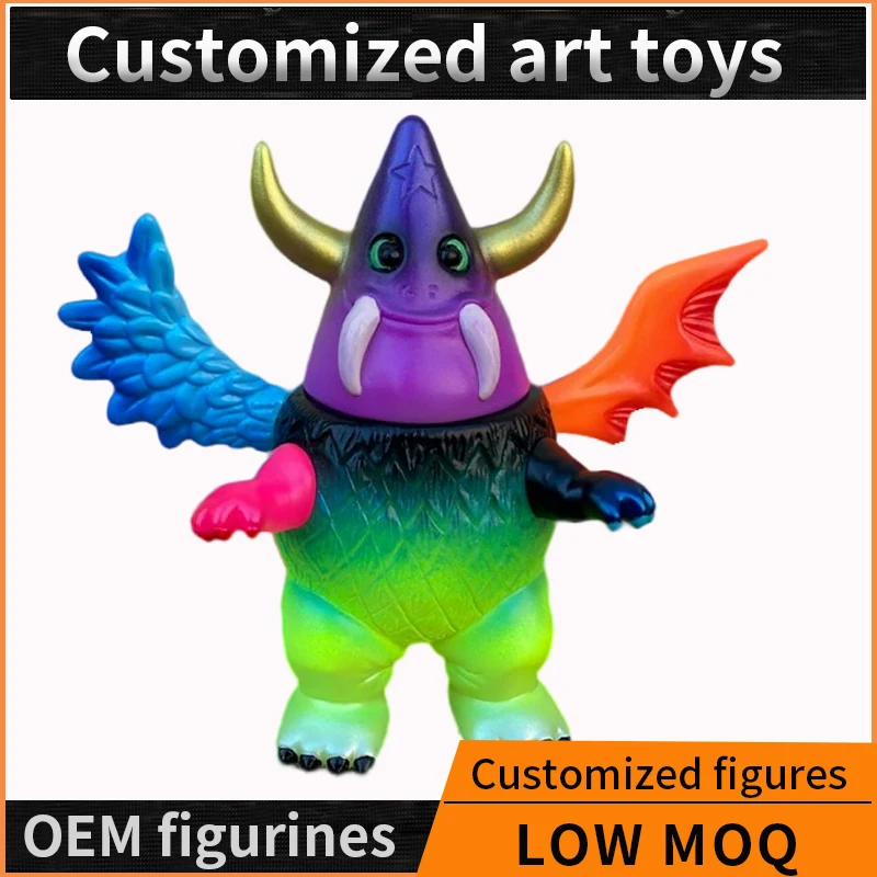 Custom Made Soft PVC Toy Manufacturer OEM Art Vinyl Figure Toy  Custom Designer Sofubi Vinyl Toy Figure designer toys