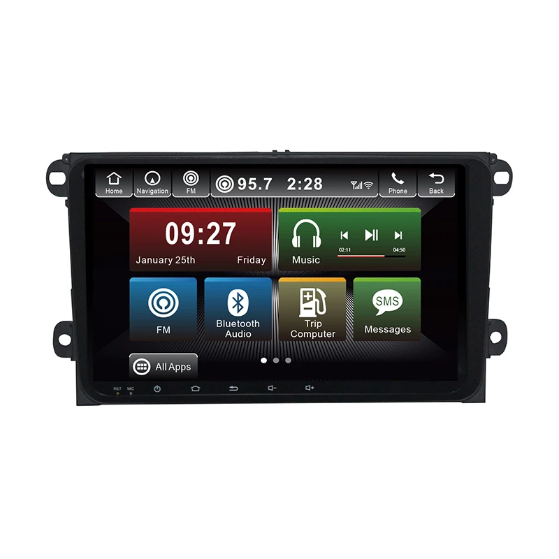 Лучшие продажи 8 + 128 г 7 дюймов Android 13 автомобильное радио Carplay Auto GPS WiFi FM RDS для всех видов автомобилей
