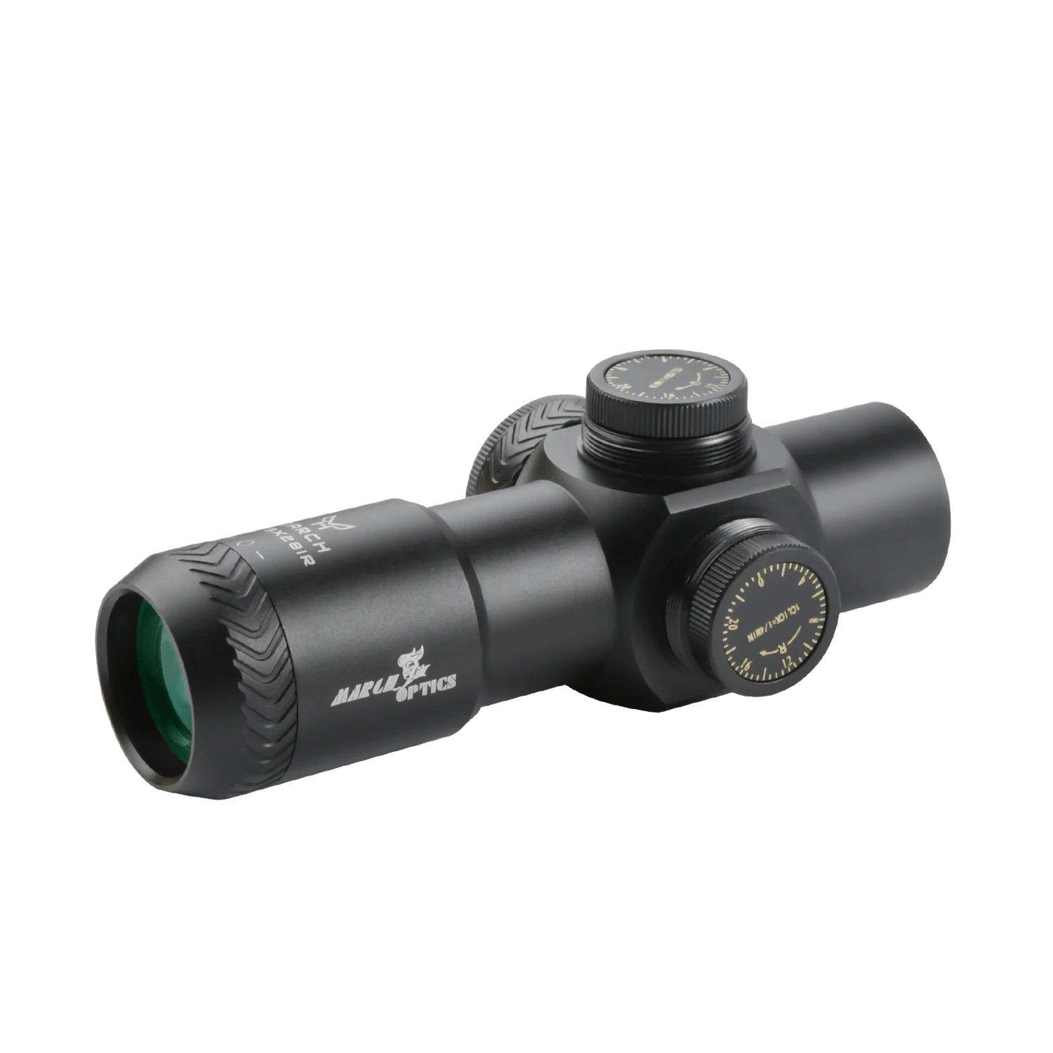 MARCH 3X28 IR Red Green illumination Scope Hot Selling Adjustable Shockproof  Scope For Outdoor