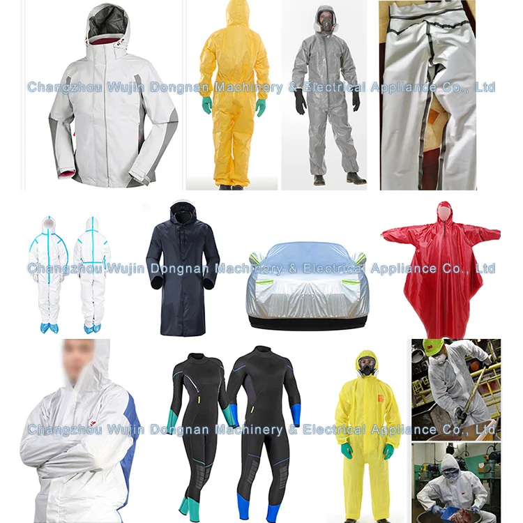 High Quality PLC Control Program Digital Screen Display Hot Air Tape Seaming Sealing Machine