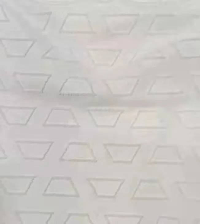 luxury and comfortable soft touch 100% polyester whclipping and carving Chiffon cutting fabric for bedding linen