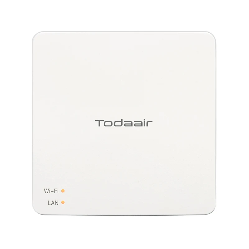 high speed fast dual band 2.4ghz 5.8Ghz 1200Mbps strong WiFi signal access point 86 panel in wall AP for hotel