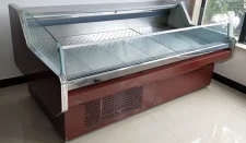 Прилавок для супермаркета коммерческий Deli охладитель рыбного мяса открытый холодильник витрина