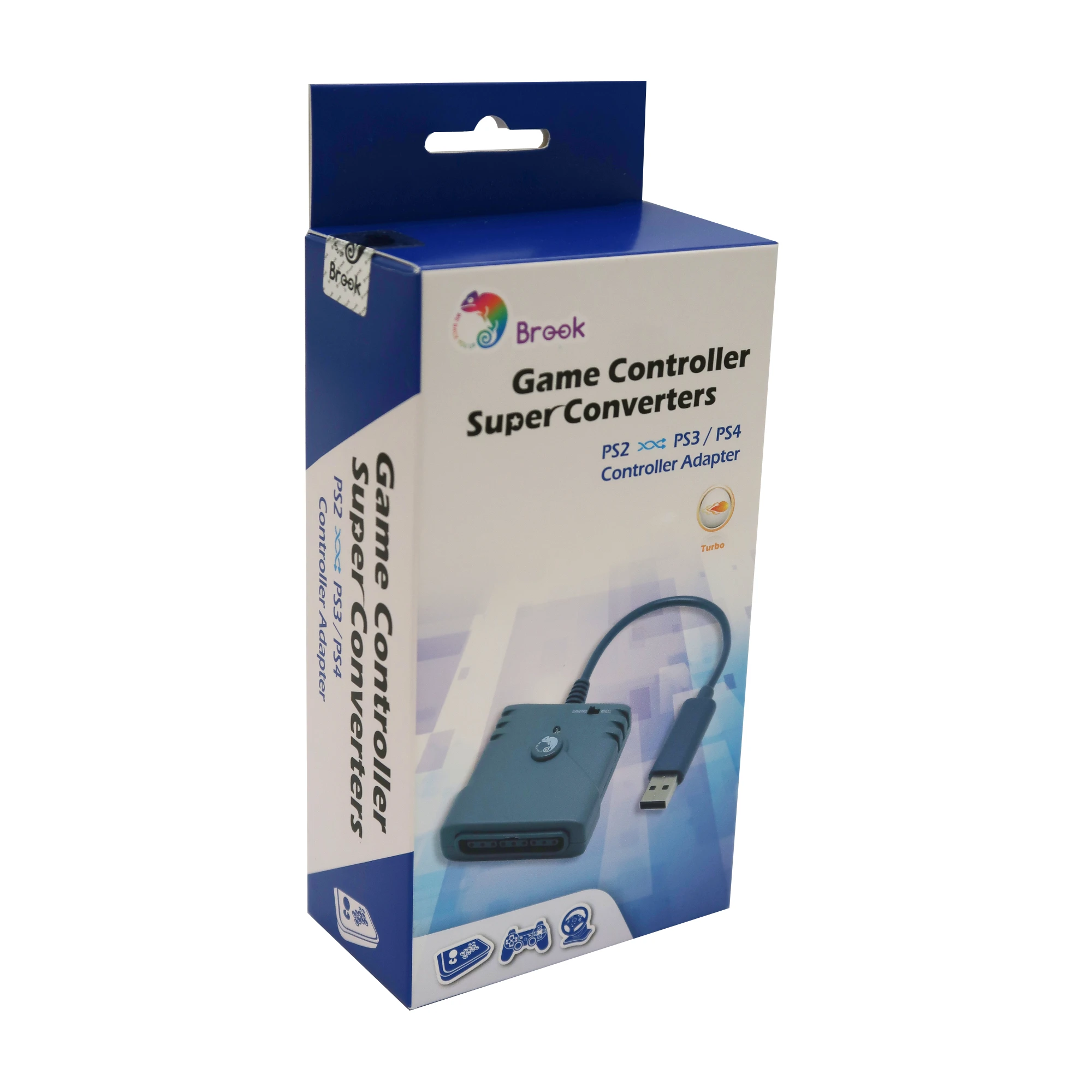 Brook for PS2 to for PS3 / for PS4 / PC Game Controller Super Converter USB Adapter