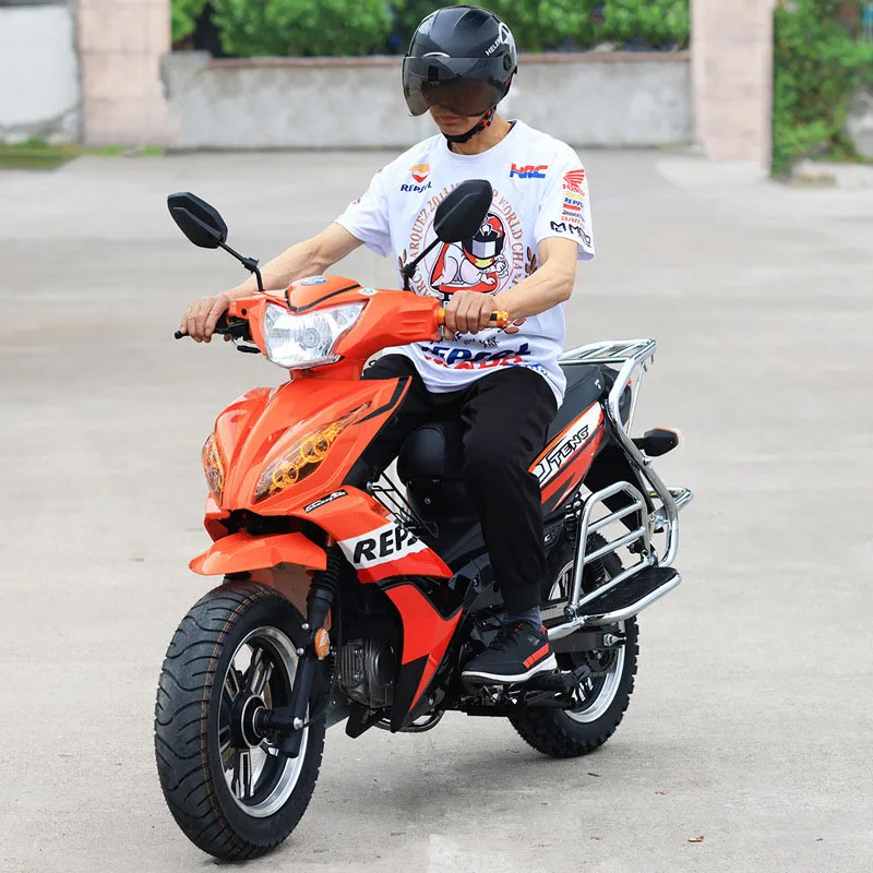 Scooter Scooters 150Cc With Motor Cheap Powered 200Cc Stand up Euro 5 Cabin Hybrid Racing 50Cc 300Cc Mopeds 3 13 Gas Motorcycle