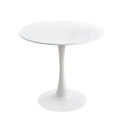 New Small Simple tulip table leisure table household tea coffee round table