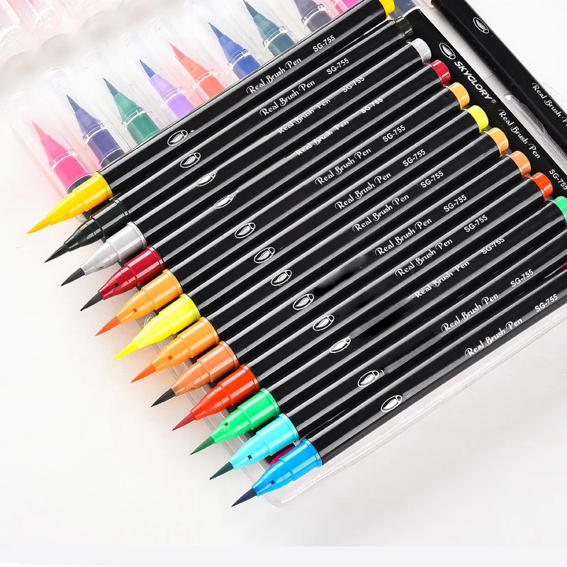 2023 Superfine Waterproof Permanent Marker Pens Set Custom Color