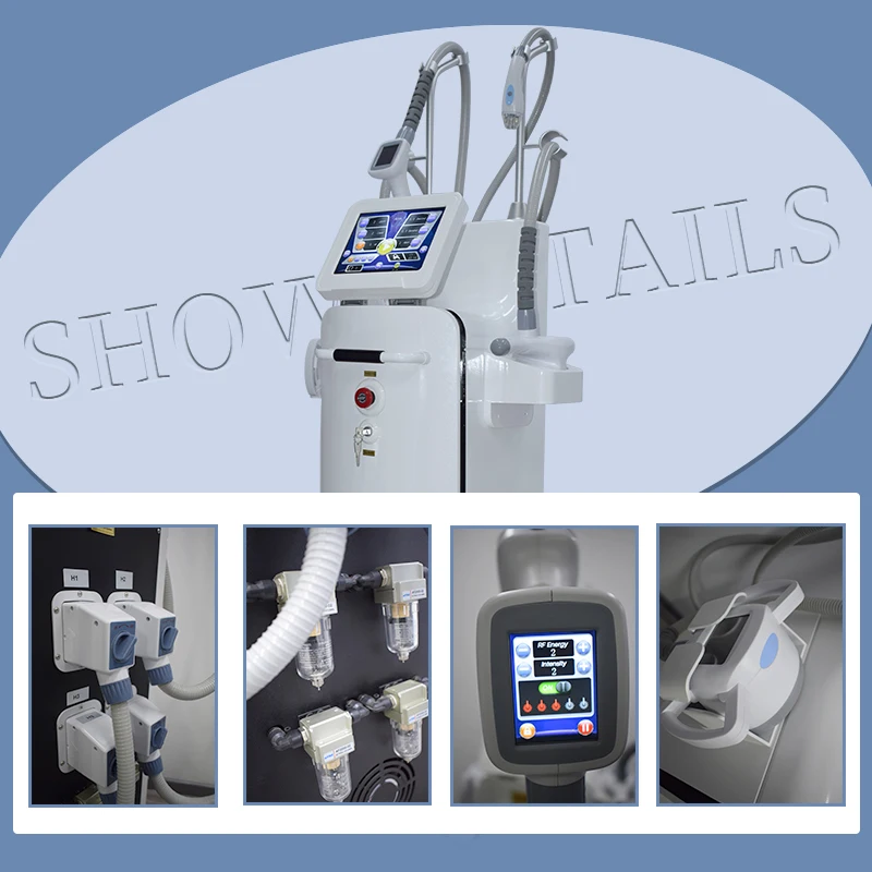 4 in 1 Weight Loss Cellulite Reduction Vertical Body Shaping Roller Body Slimming Machine RF Vacuum Cavitation System