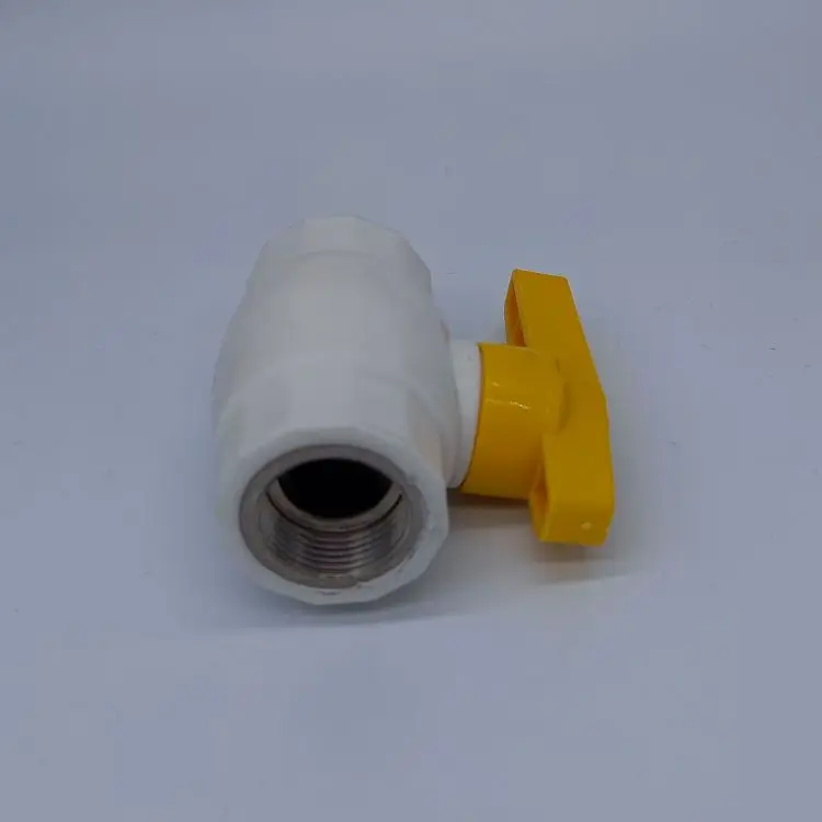female iron threads ppr ball valve for water pipe and tube