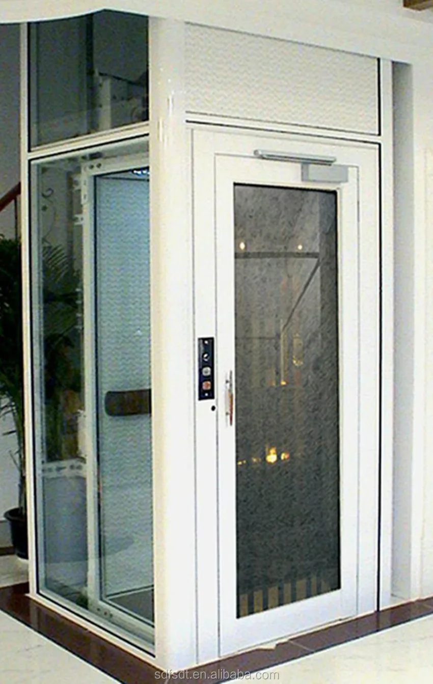 FUJIZY China Home Elevator  Synchronous Steel Stainless Item  for old people VVVF system