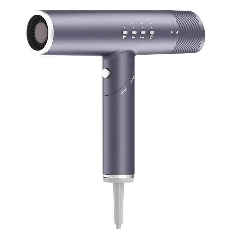 Bioceramic technology far infrared rays with memory function foldable intelligent electric hair blow dryer