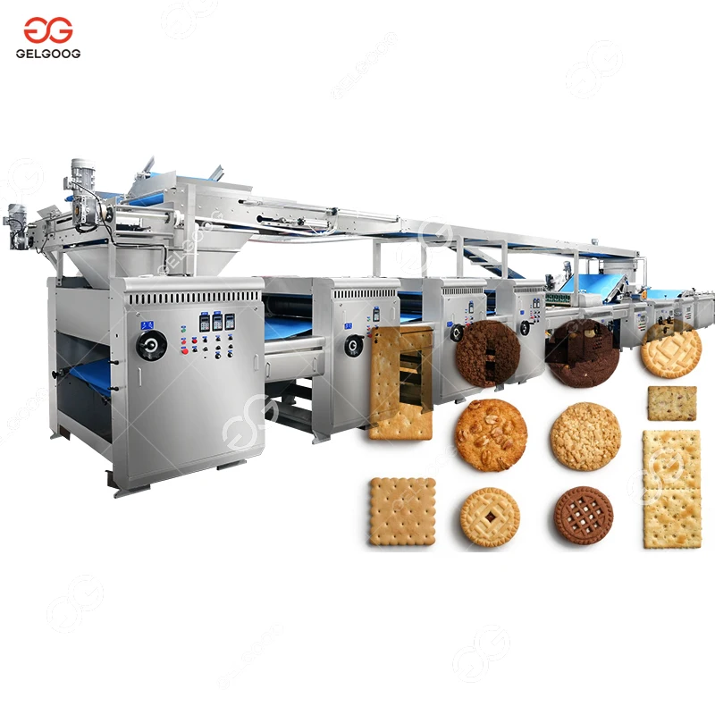 High Quality Choco Biscuit Make Soft Biscuit Making Molding Cookies Production Line Use Freezing Chocolate