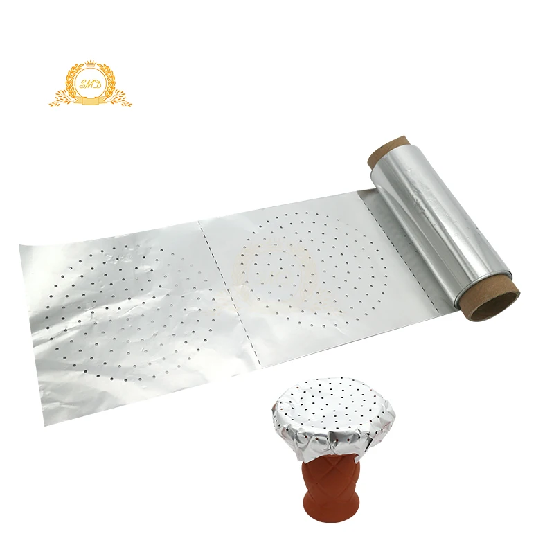 Shisha hookah Aluminium Foil roll with Hole Tobacco Bowl Accessories