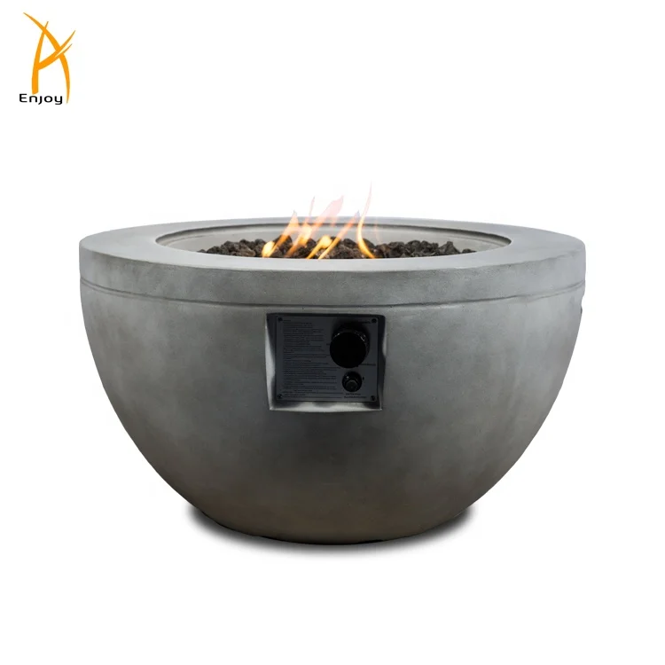 Hot sales round propane gas fire bowl 40000BTU