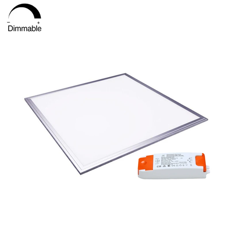 36w 40w 600x600 0-10V Triac DALI с регулируемой яркостью Светодиодная плоская панель 60x60
