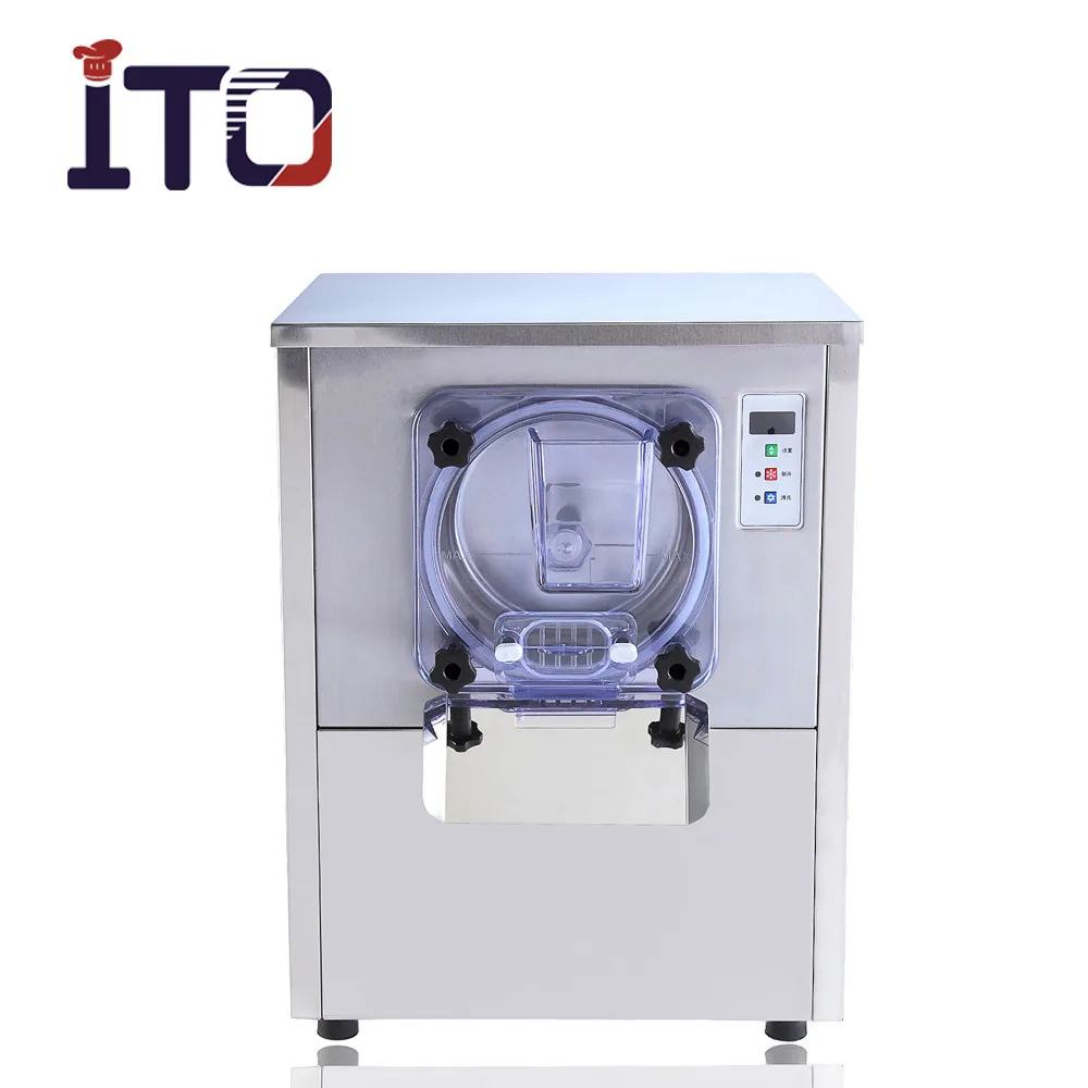 Table Top Hard Ice Cream Maker Machine 6 12L/H Batch Freezer Commercial Gelato Making Machine (1600114297192)