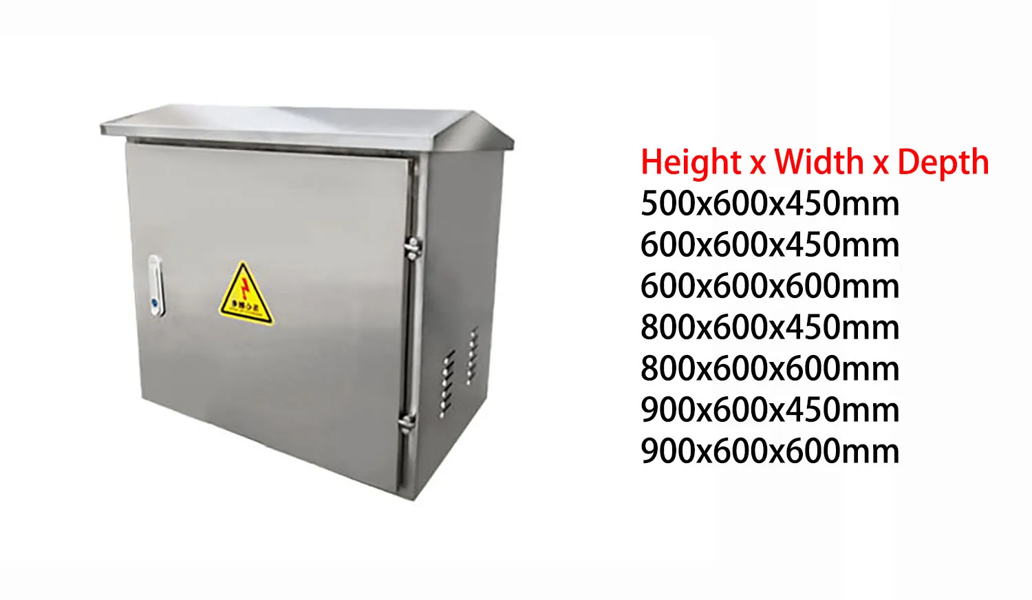 Outdoor stainless steel network cabinet floor server rack wall-mounted power amplifier cabinet switch cabinet